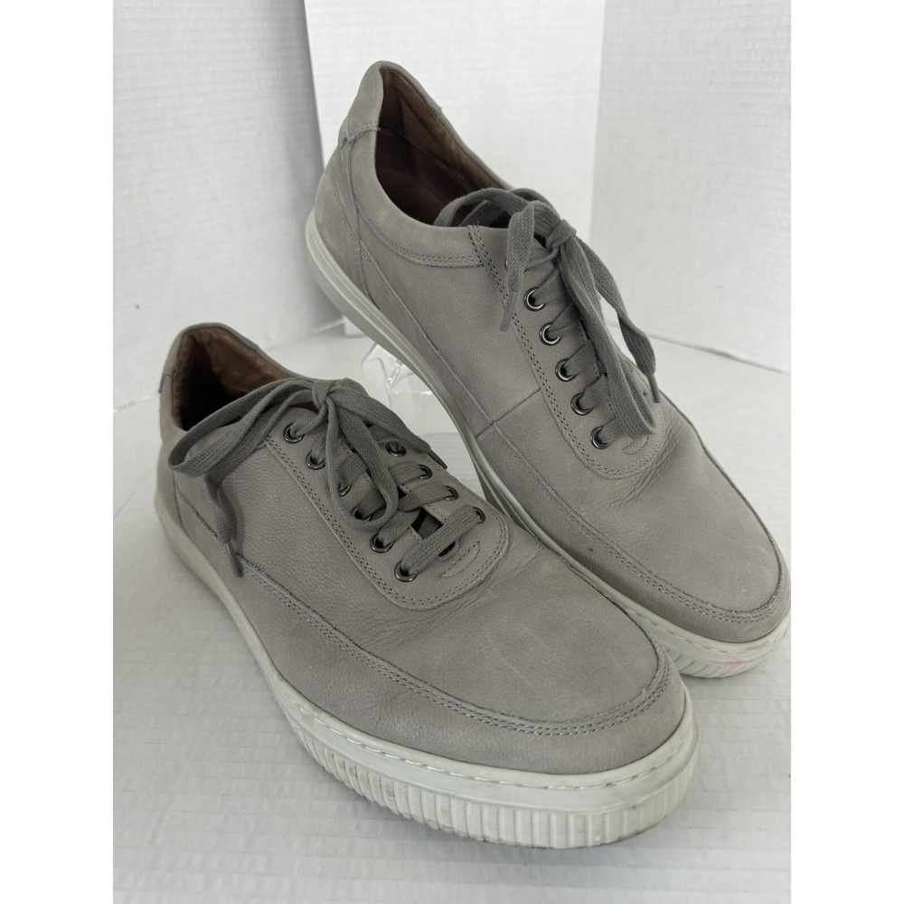 J&M Est 1850 size 10 1/2 M Men's Gray Leather Shoes 27-2329